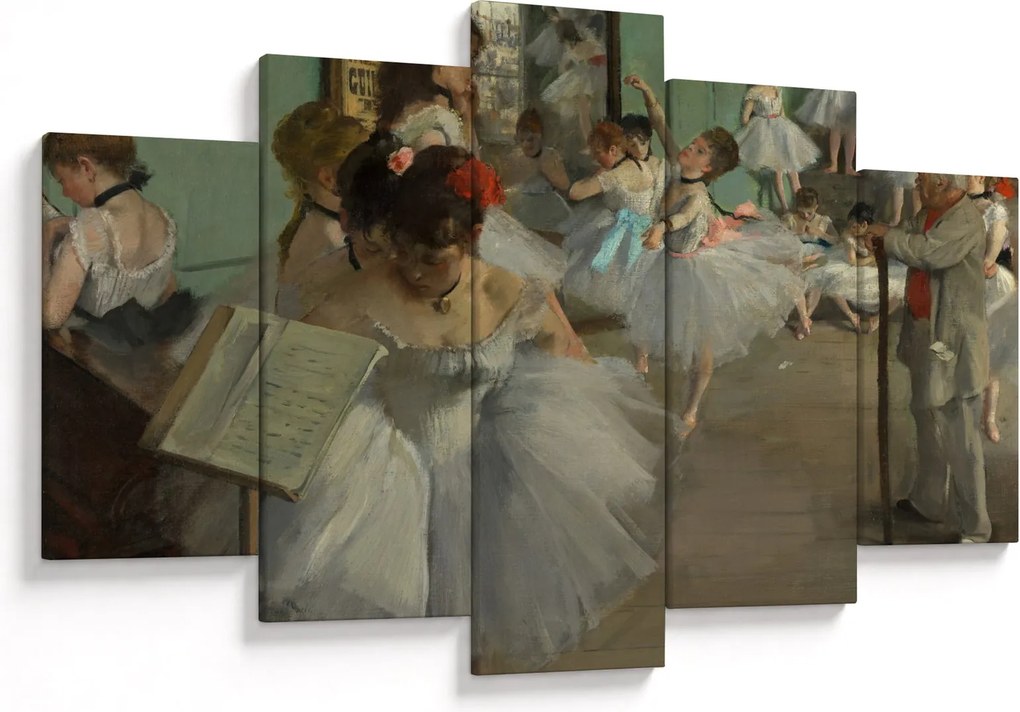 Tablou - Edgar Degas, The Dance Class, reproducere (150x105 cm)