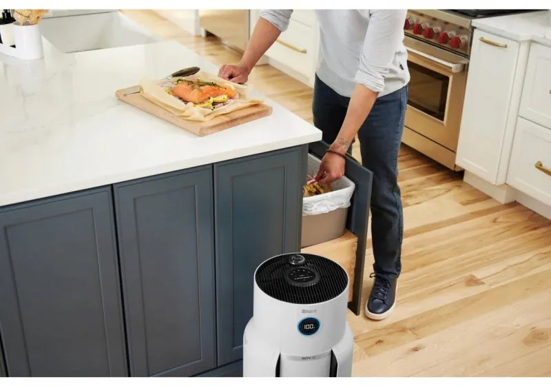Purificator de aer Shark NeverChange Max HP300EU, Pana la 130 m², 54W, 5 viteze, Nu se schimbă filtrul până la 5 ani, Afișaj LED, Alb