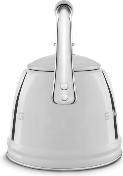 Ceainic cu fluier Smeg WKF01SS, 2,3 l, Inducție, Maner rece, Otel, Argintiu