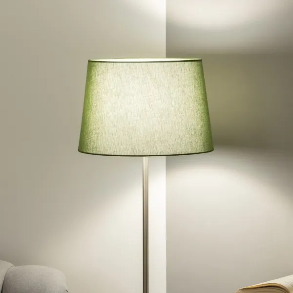 Brilagi - Lampadar LED CERIA 1xE27/40W/230V, diam. 30 cm, verde/crom mat