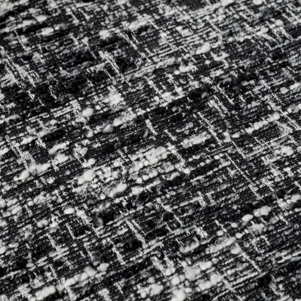 Fotoliu elegant design LUX Leon, Boucle sonata black