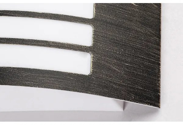 Rabalux 8511 - Aplica de perete exterior ROMA 1xE27/14W/230V IP44