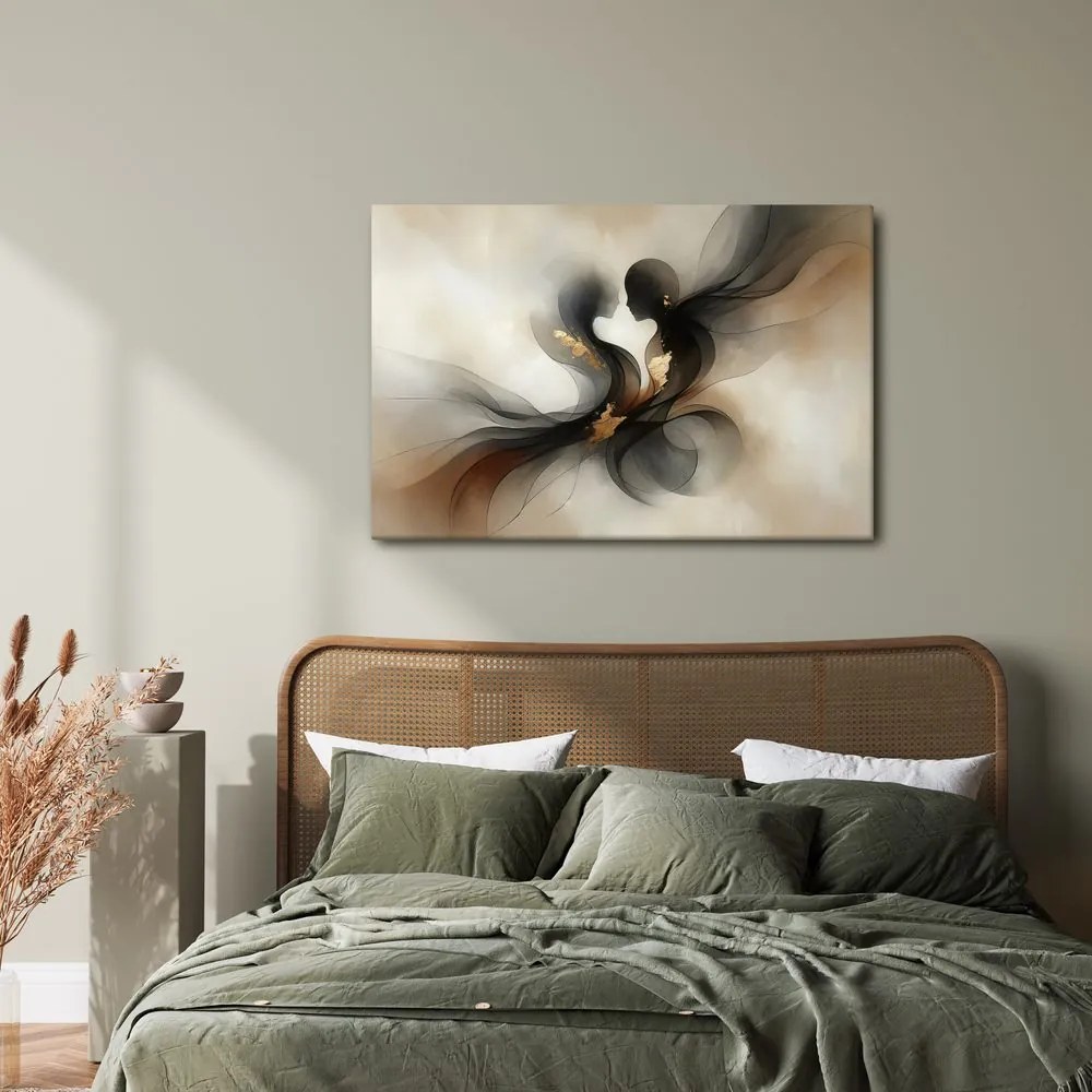 Tablou abstracție dansantă în mișcare