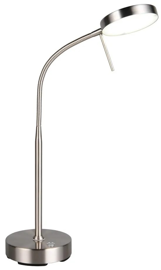 Veioză argintie LED (înălțime 45 cm) Moreno – Trio