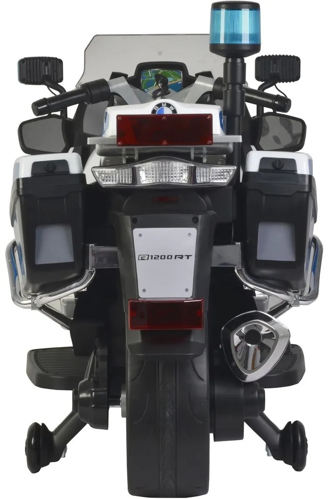 Buddy Toys BEC 6020 Motocicletă electrică BMWK1200, albă