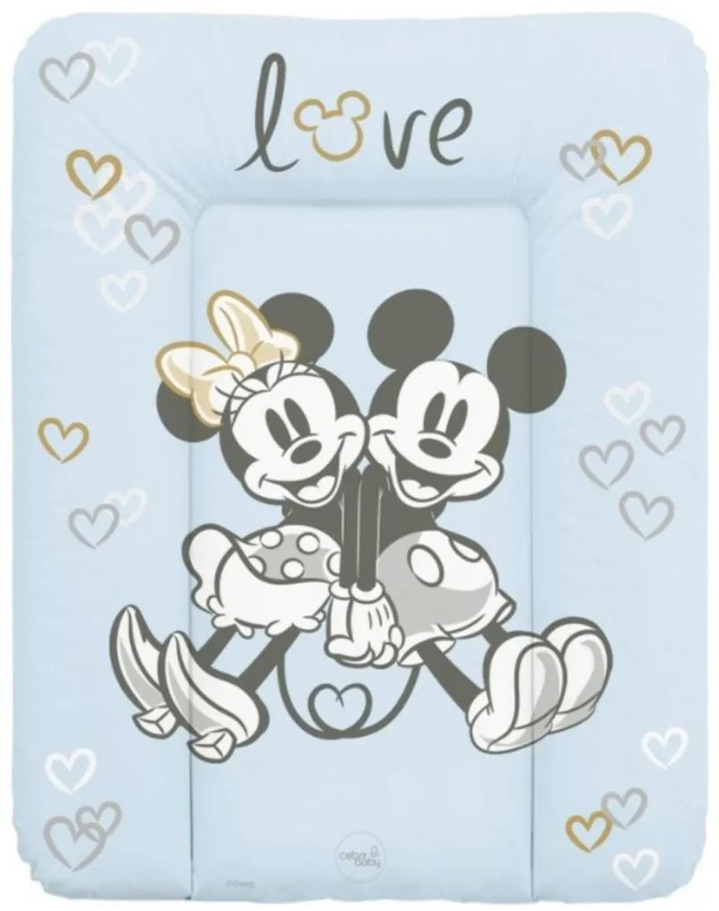 Ceba Baby Schimbat moale 50x70cm Disney Minnie &amp; Mickey, albastru