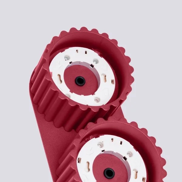 Sollux SL.1823 - Spot AURA 2xGX53/10W/230V, roșu