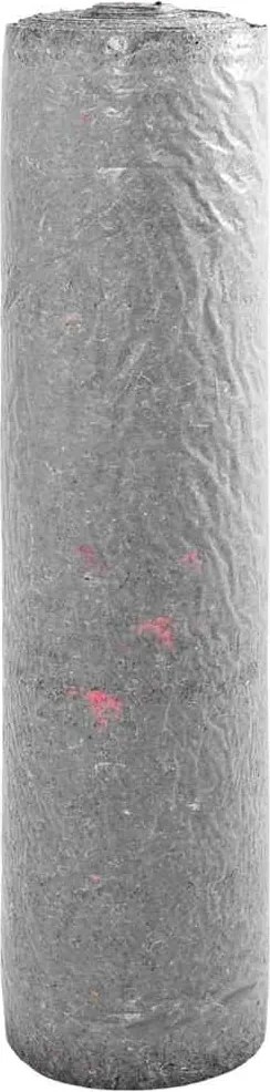 vidaXL Fleece pentru iaz Gri 1 x 10 m Poliester și Bumbac