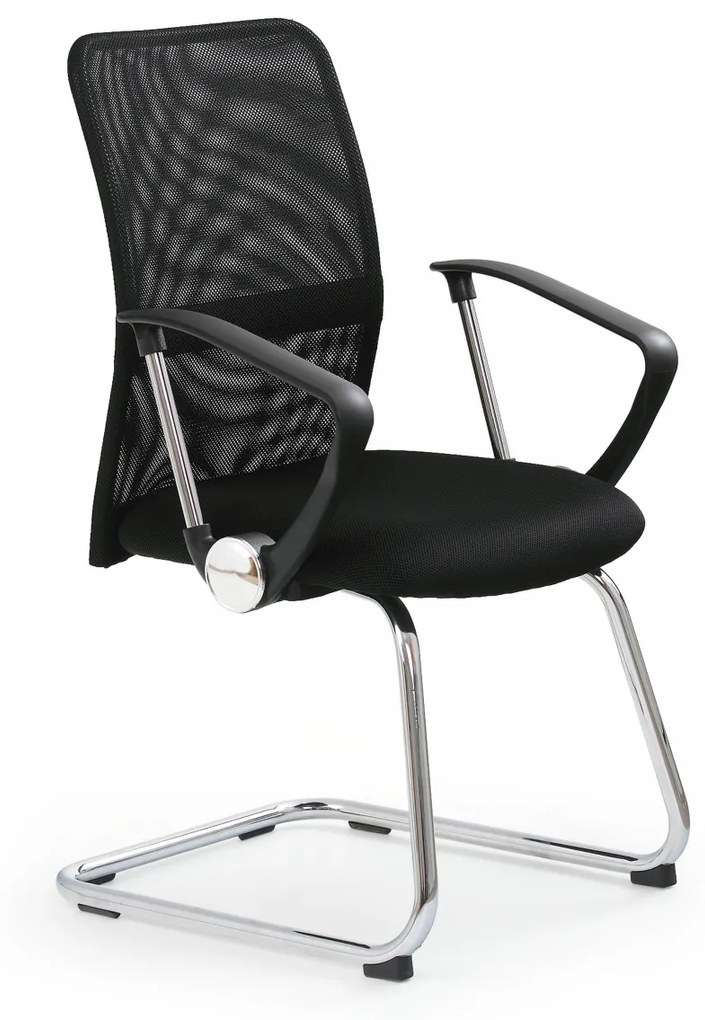 Scaun de birou Vire Skid negru H97 cm