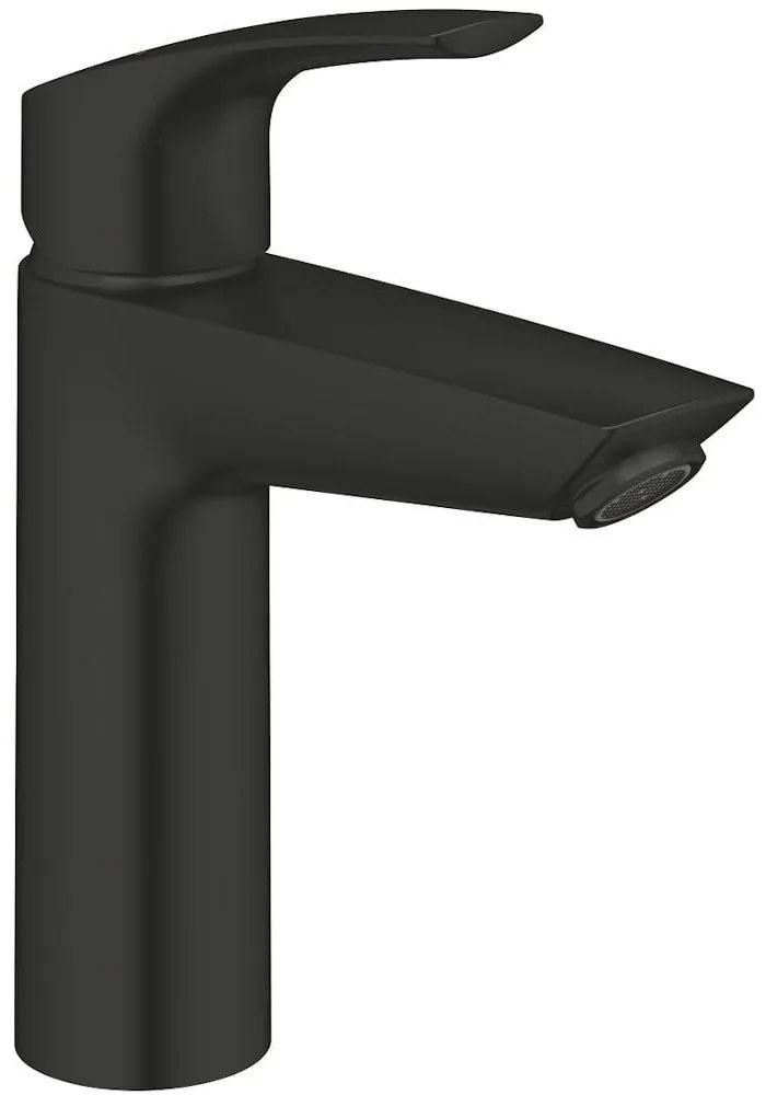 Baterie lavoar monocomanda Grohe Eurosmart fara ventil, marime M, negru mat