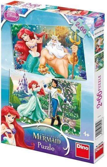 Puzzle 2 in 1 - Ariel (66 piese)