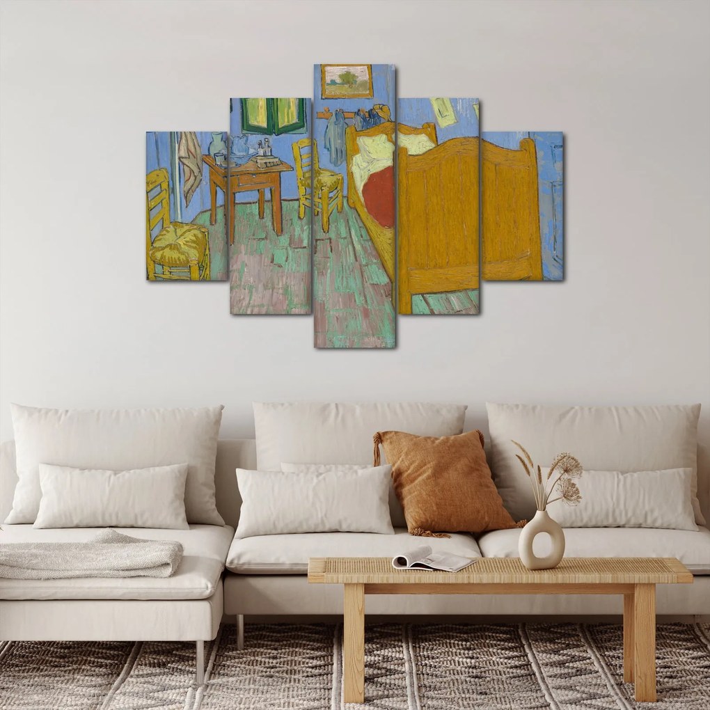 Tablou - Vincent van Gogh, The Bedroom, reproducere (150x105 cm)