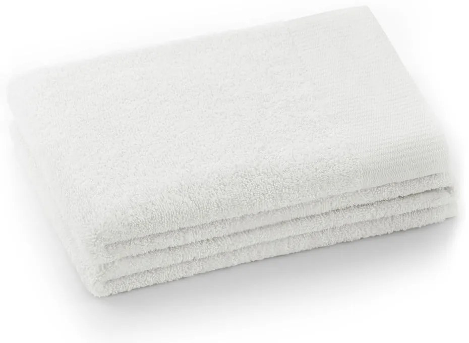 Prosop alb din bumbac din frotir 30x50 cm Amari – Restilo