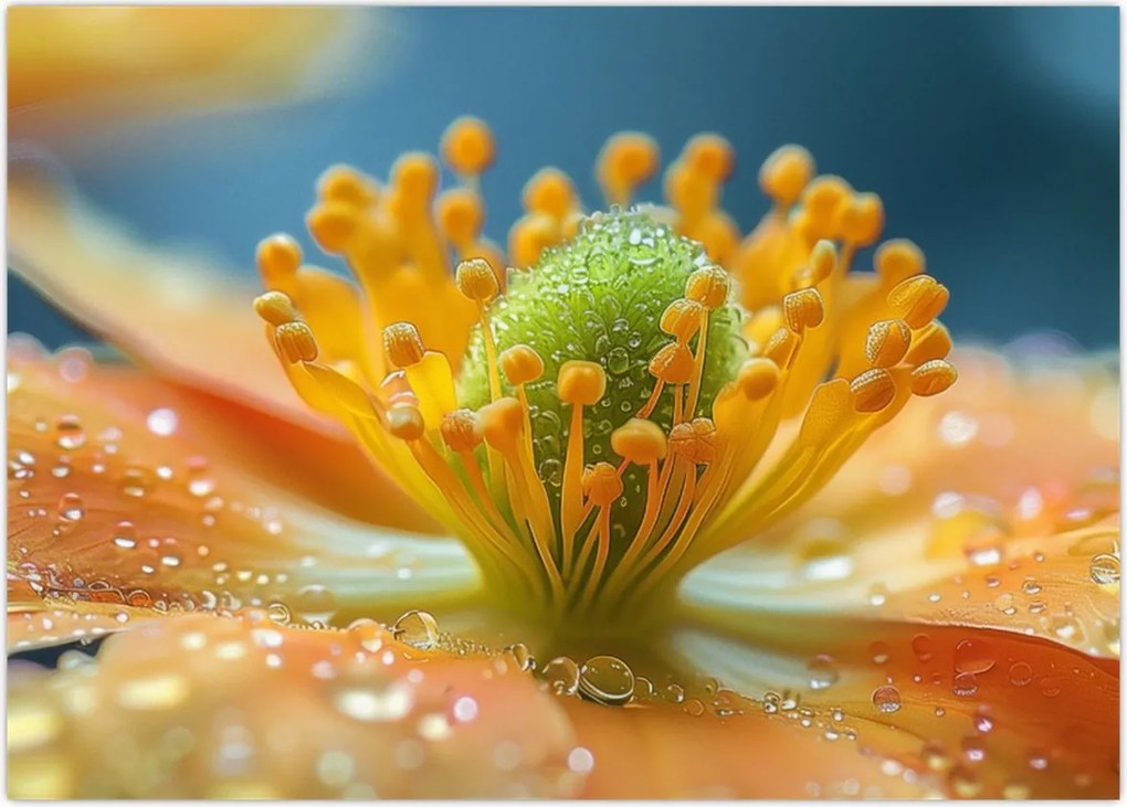 Tablou - Detaliu de floare (70x50 cm)