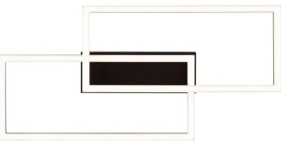 Brilliant JORVIC Plafonieră LED 21W/230V 29x60 cm neagră