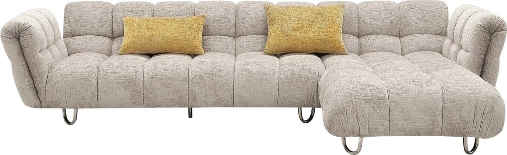 Coltar dumonde cu sezut confortabil din spuma high-density Luxe 330x104 cm