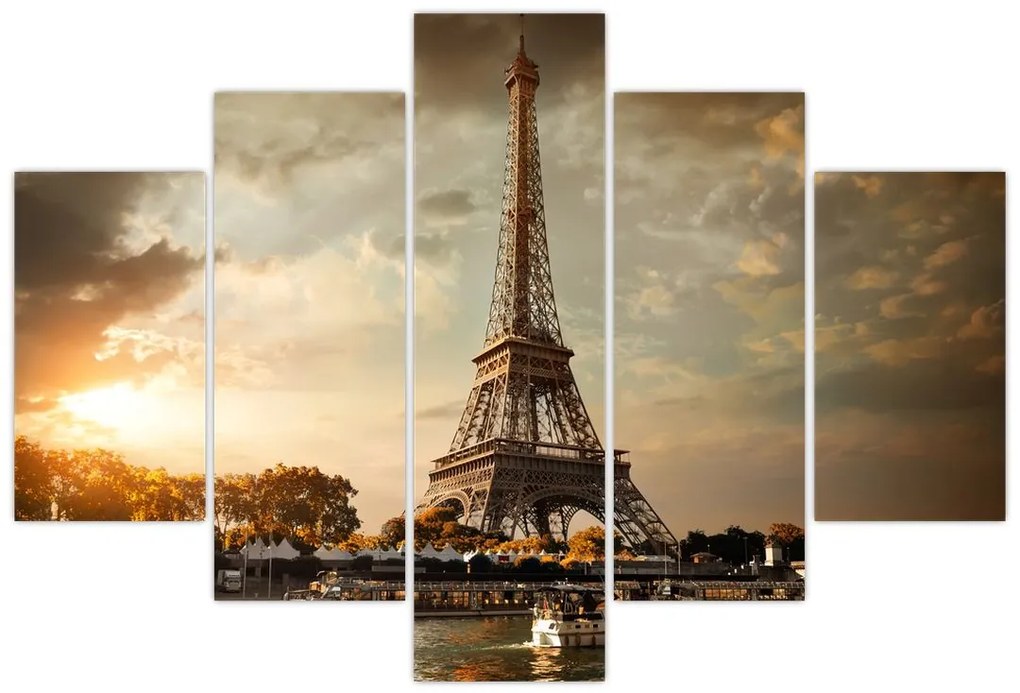 Tablou - Turnul Eiffel. Paris, Franța (150x105 cm)