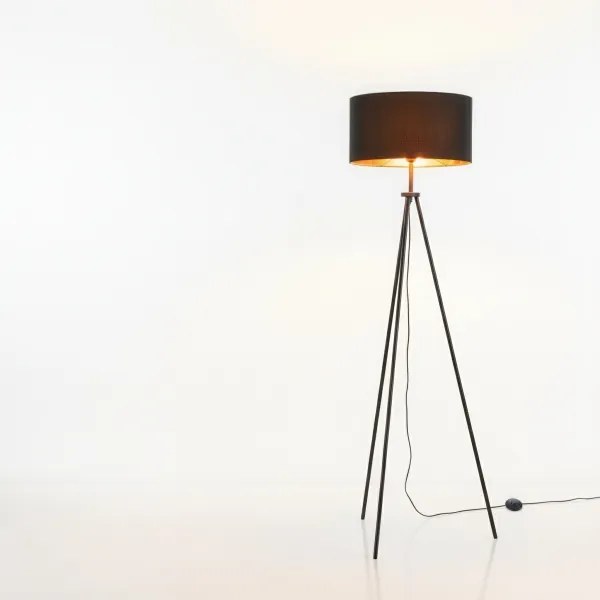 Lampadar 1xE27/40W/230V negru