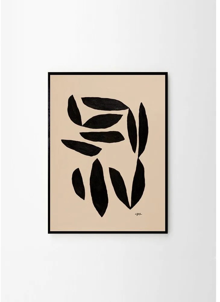 Poster 50x70 cm In The Fall – Leise Dich Abrahamsen – The Poster Club