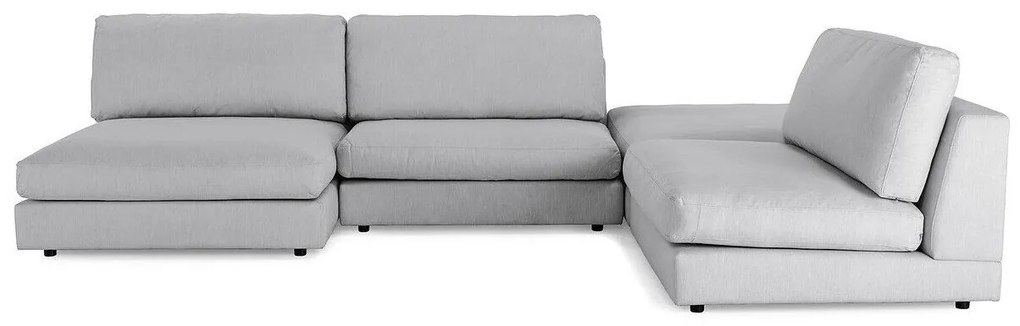 Colțar modular Seattle L108350x230x87cm, Picioare: Plastic