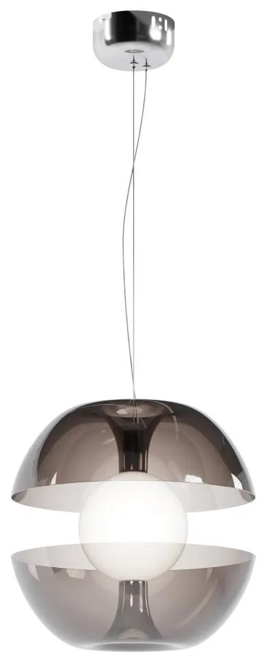 Pendul LED, lustra design modern Rebel crom