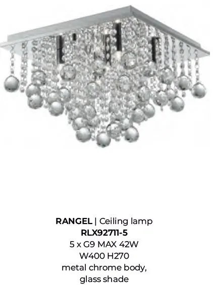 Plafoniera design elegant RANGEL