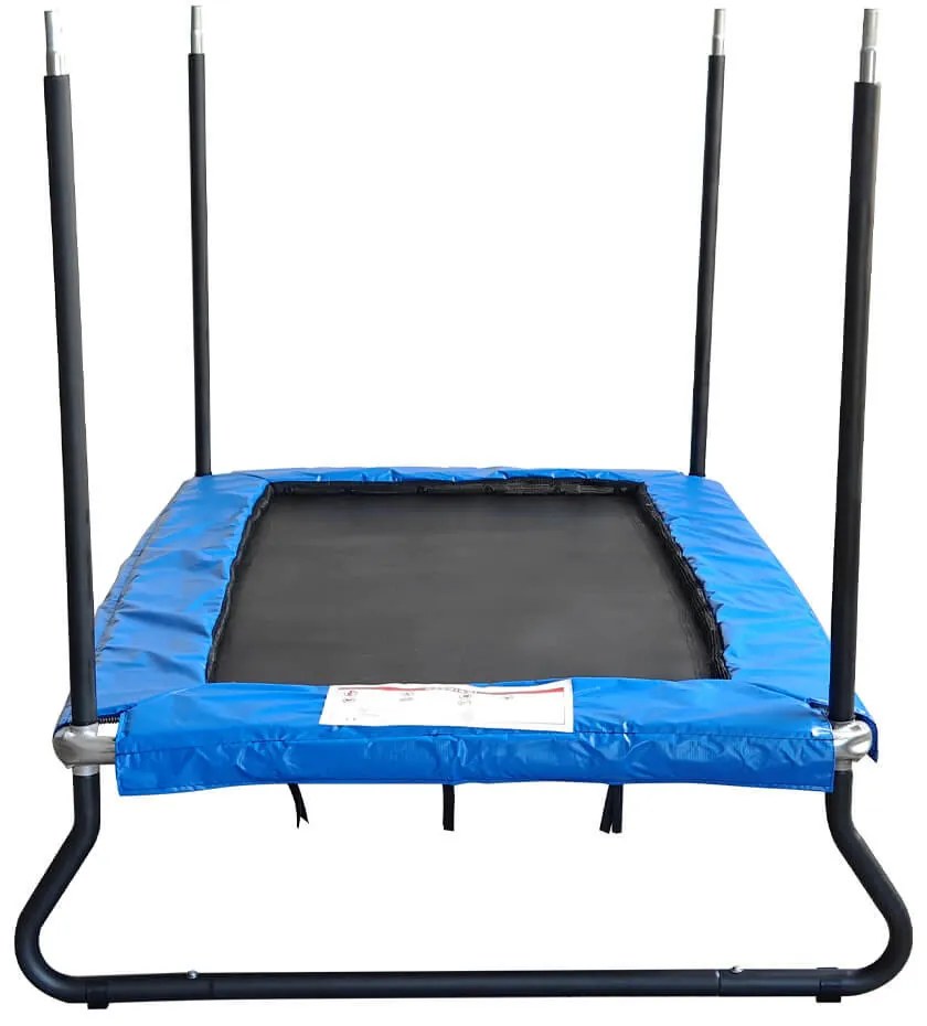 Trampolin pentru copii cu leagăn și plasă de siguranță