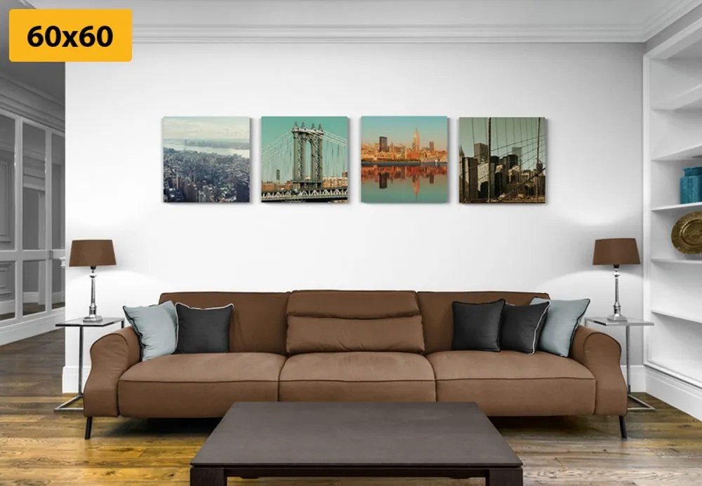 Set tablouri vedere la orașul New York