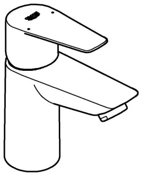 GROHE 32858001 - Baterie pentru lavoar BAUEDGE, 147 mm, crom lucios