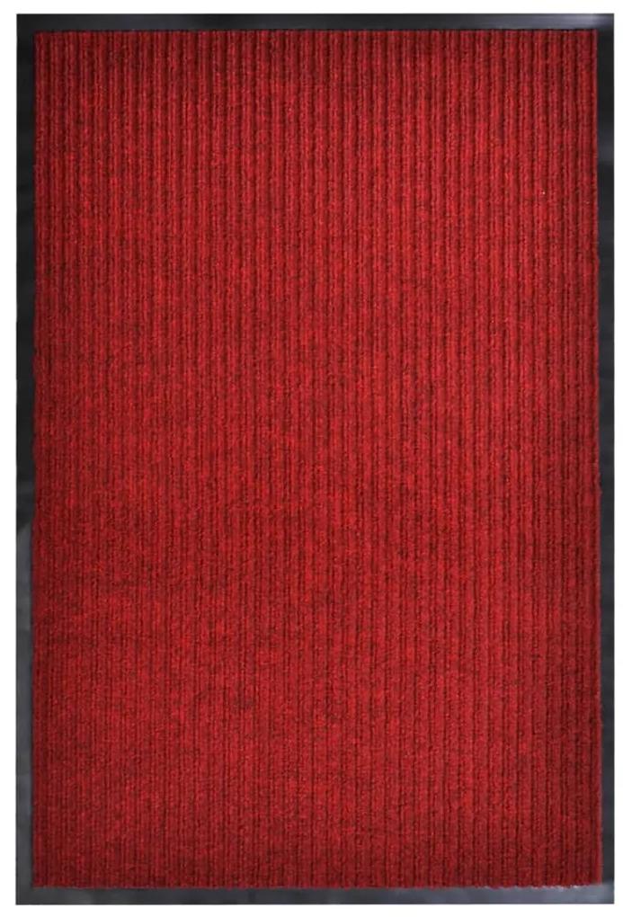 vidaXL Covoraș de ușă, roșu, 160 x 220 cm, pvc