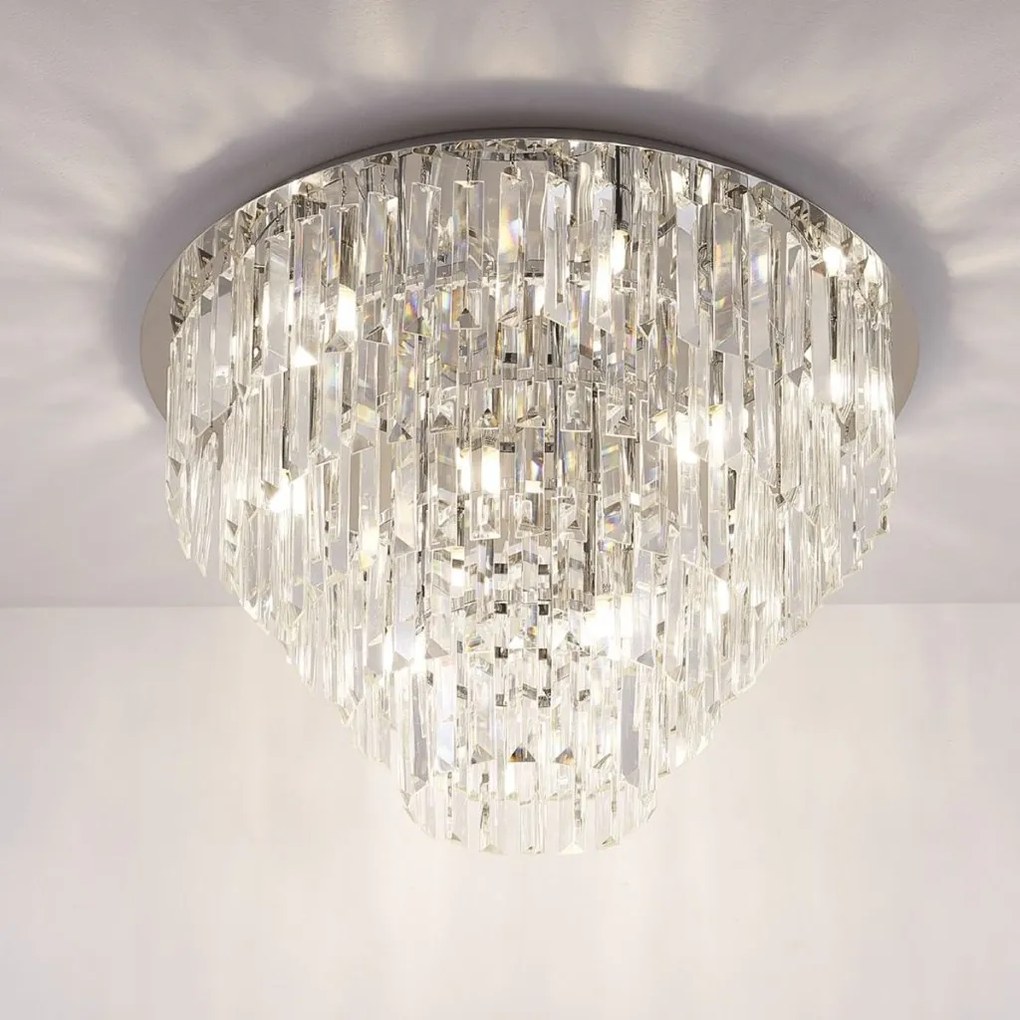 Lustra aplicata / Plafoniera design elegant 60cm Monaco C0137 MX