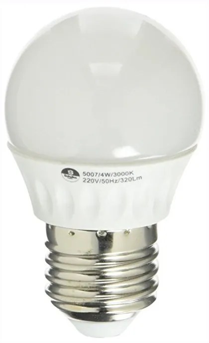 Bec LED GLOBE BULB, 3000K 4W E27, SV-5007