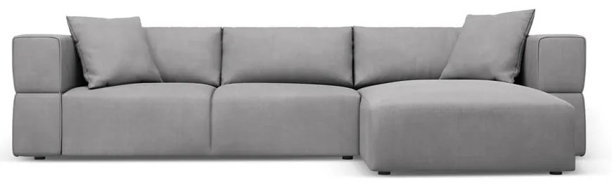 Colțar gri deschis (cu colț pe partea dreaptă) Esther – Milo Casa