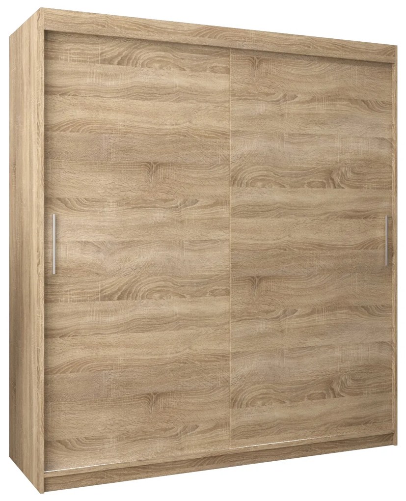 Dulap de haine 180 cm Toki (stejar sonoma + stejar sonoma). 1064844