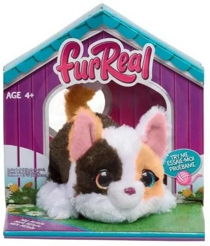 FurReal My Minis Kitty, pisoi interactiv,alb/maro/bej