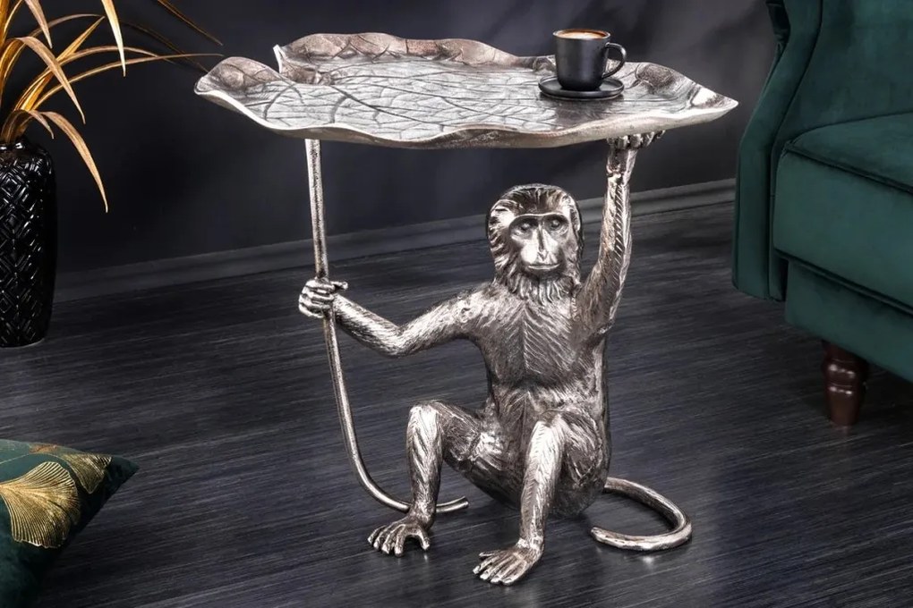 Masuta laterala design unic WILDLIFE MONKEY 55cm