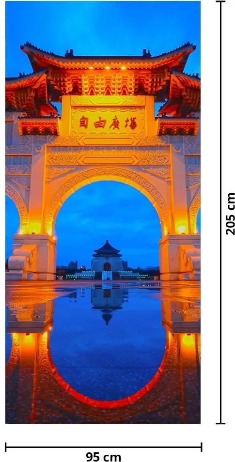 Fototapet pentru ușă - Taiwan (95x205cm)