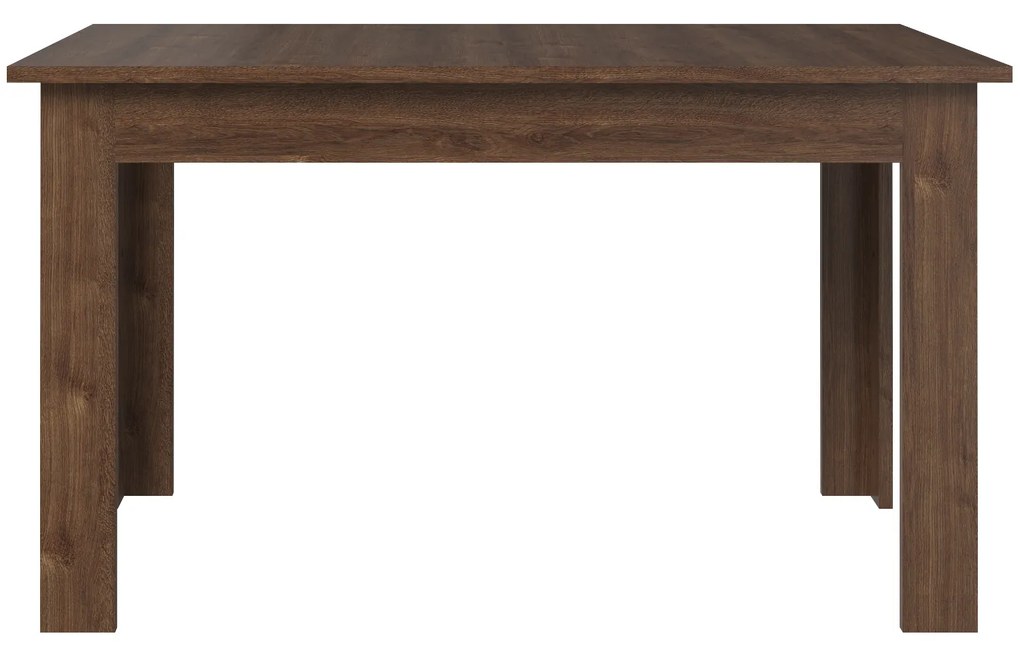 Masă de sufragerie extensibilă (pentru 4 6 persoane) Mebel Bos Britt (Stejar maro). 1052794