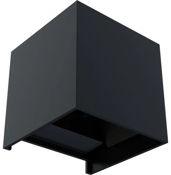 APLED - LED Aplică perete exterior CUBE 2xLED/3W/230V IP65