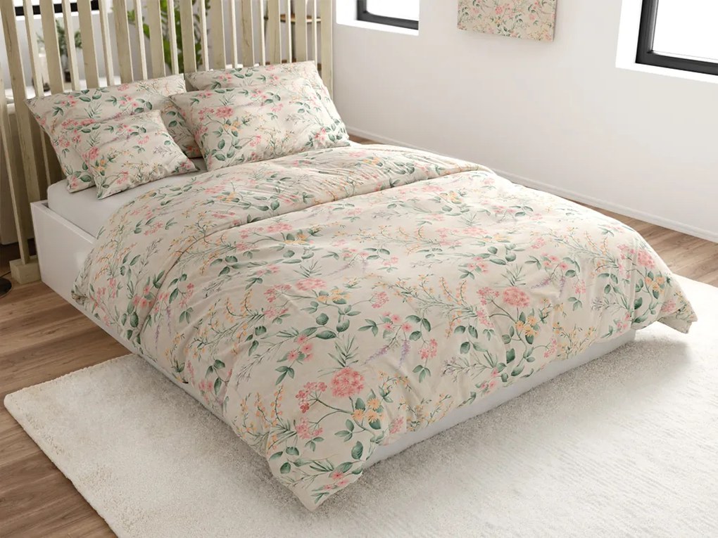 Lenjerie de pat din microfibra LEVIDIA colorata Dimensiune lenjerie de pat: 70 x 90 cm | 140 x 200 cm