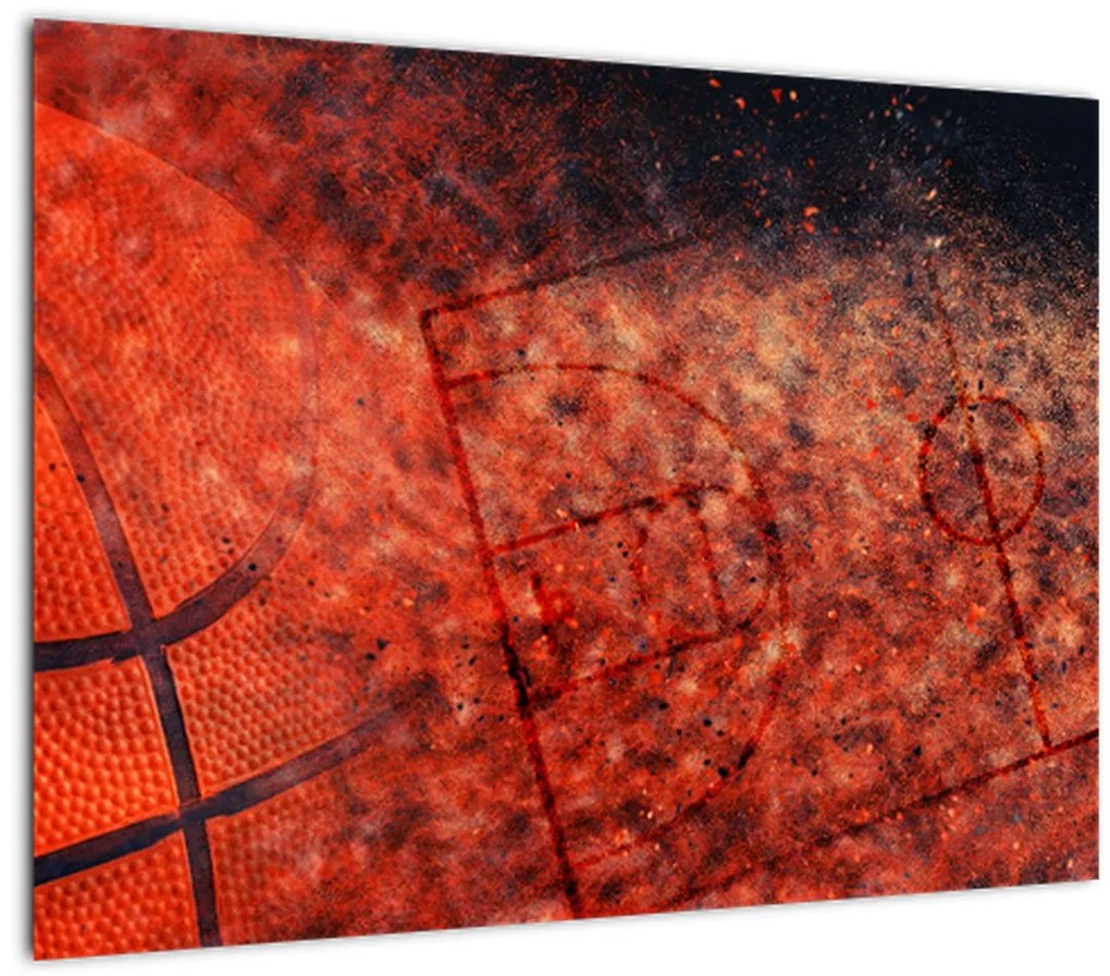 Tablou - Meci de baschet (70x50 cm)