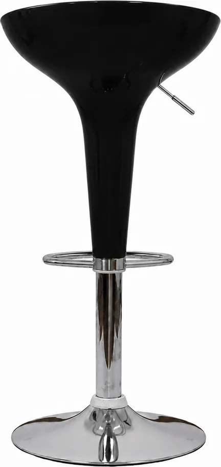 Scaun de bar Negru ABS 101 - Modern, Reglabil, Confortabil