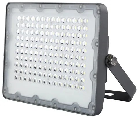 Proiector LED solar FOCUS 100W, 15000 mAh, 3,2V, 6000K, IP65 + telecomandă