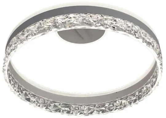 Lustră LED dimabilă aplicată LED/86W/230V 3000-6500K alb + telecomandă