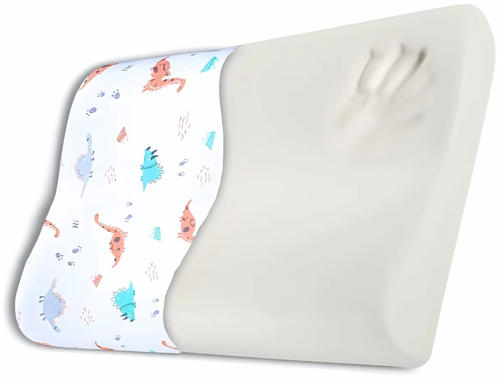 HUSA de schimb / Fata de perna - pentru Perna Copii Suporto Toddler - Model Dinozauri - Bumbac 100%