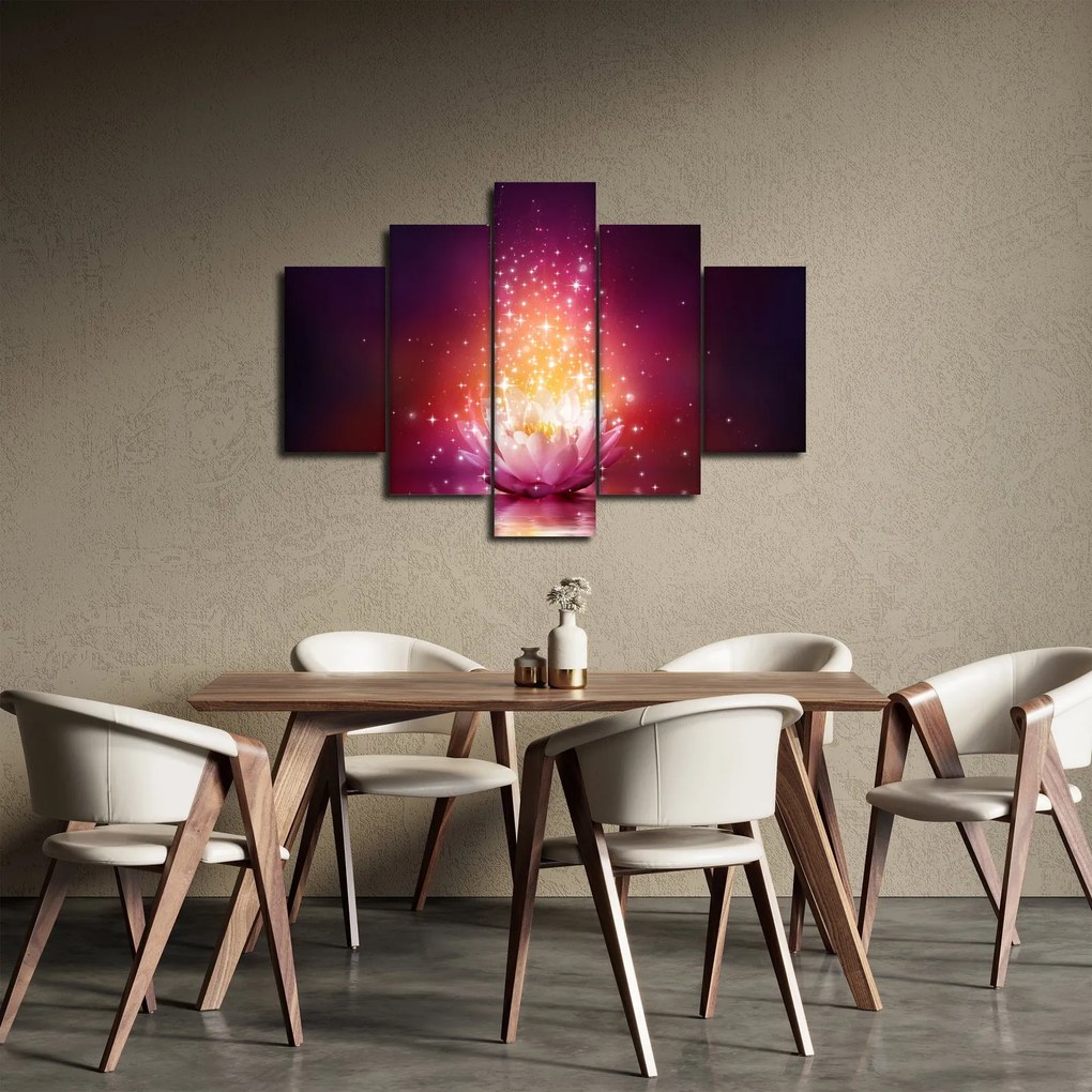 Tablou cu floare de lotus (150x105 cm)