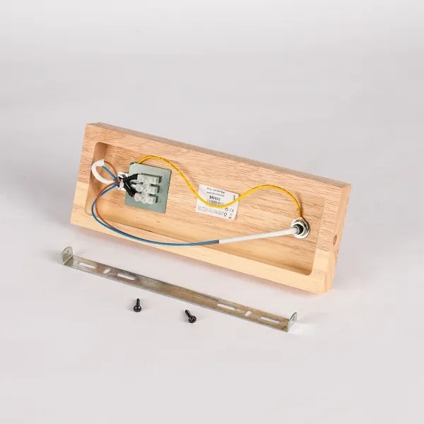 Brilagi - Spot HYGGE 2xE14/15W/230V lemn/fumuriu