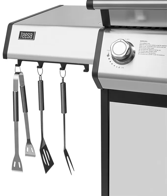 Grill gaz 5 arzatoare bbq 5006 master grill teesa
