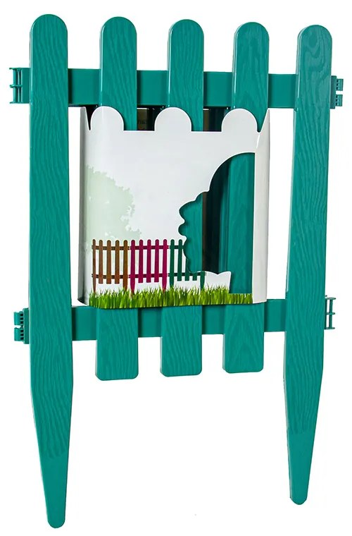 Gardulet ornamental pentru terasa/gradina, 40x59 cm, tratat UV, verde, polipropilena