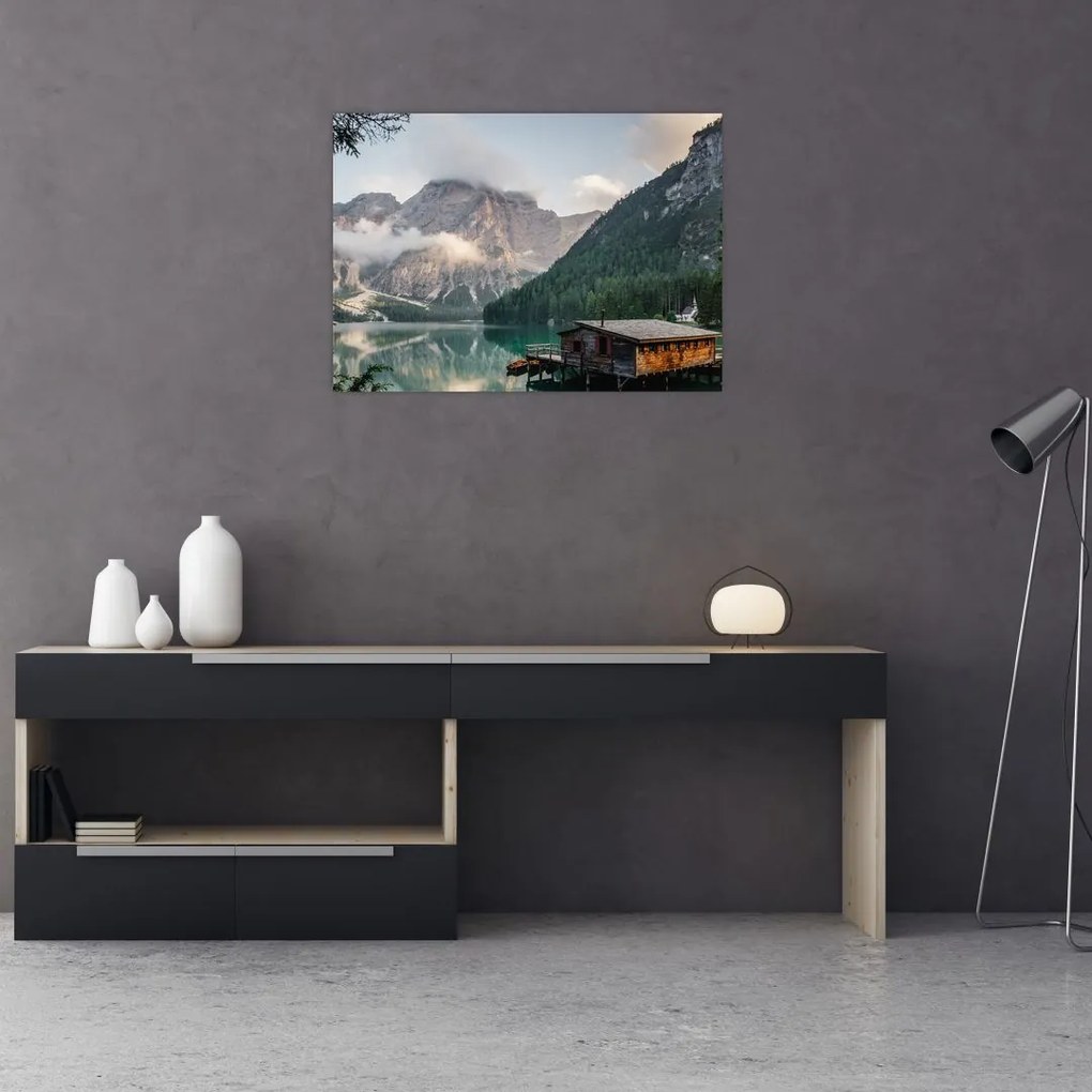 Tablou - Lake Prags (70x50 cm)